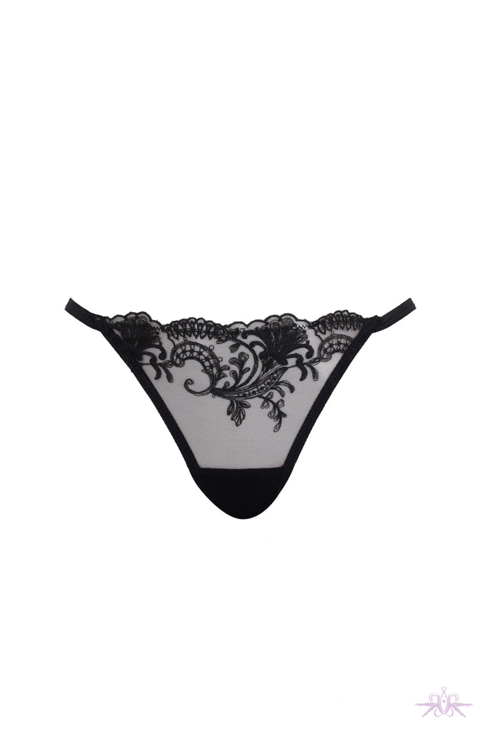 Bluebella Marseille Black Thong