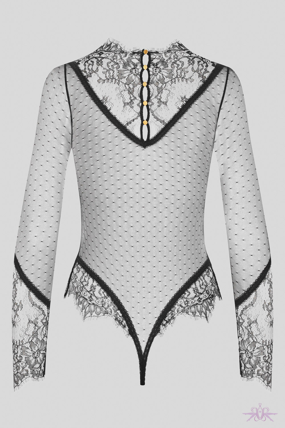 Maison Close Inspiration Divine Long Sleeved Thong Body at
