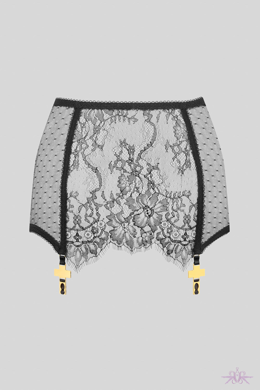 Maison Close Inspiration Divine Mini Skirt with Suspenders at the