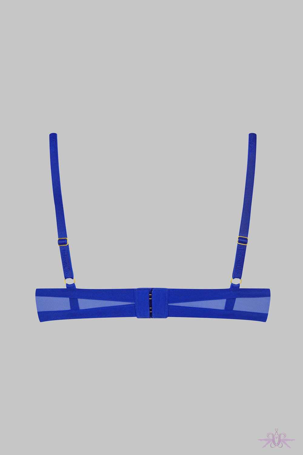 Maison Close Corps a Corps Blue Naked Breast Bra