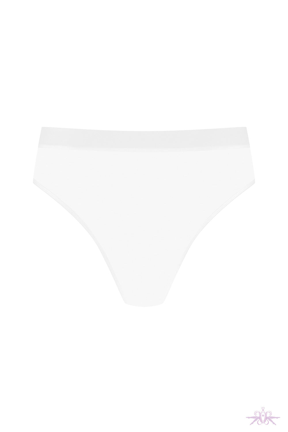 Maison Close Corps a Corps White High Thong