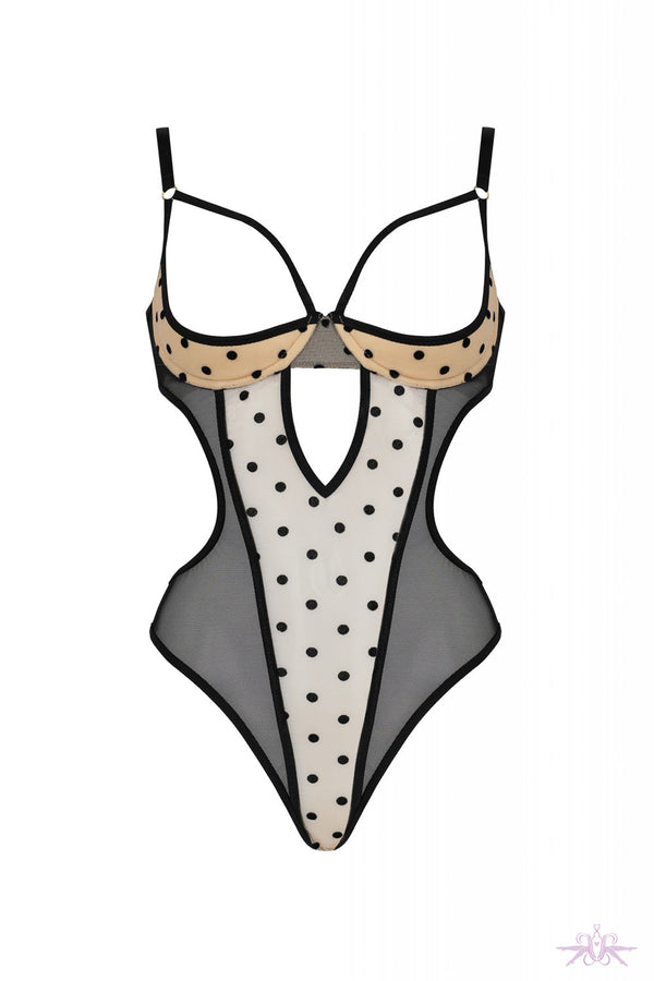Keep Me Around Bodysuit in Beige main image 1
