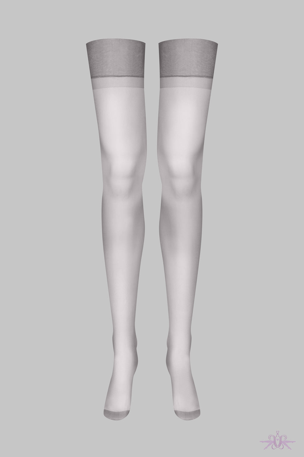 Maison Close Grey Nylon Stockings at the Hosiery Box RHT's Stockings ...