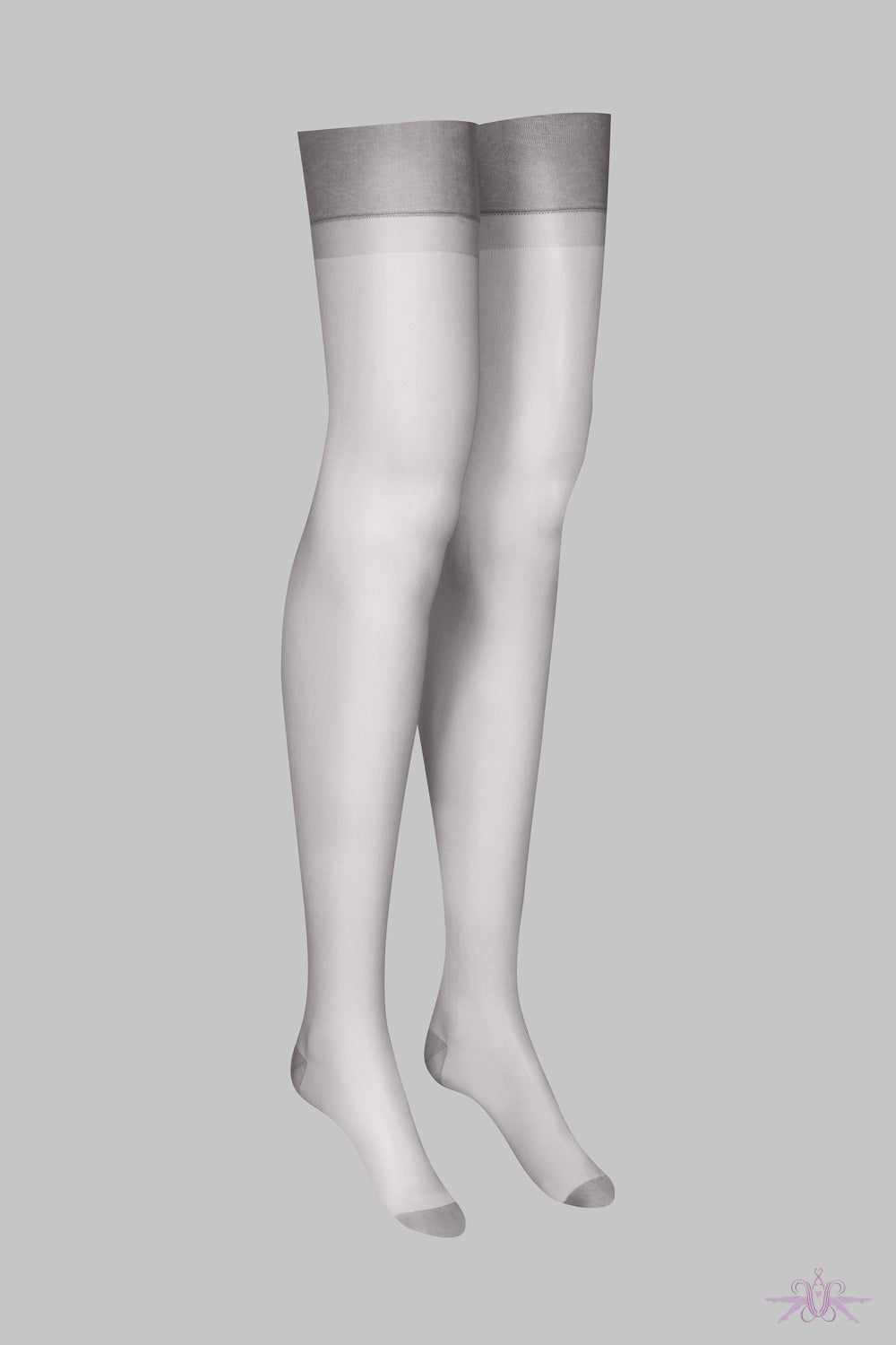 Maison Close Grey Nylon Stockings at the Hosiery Box RHT's Stockings ...