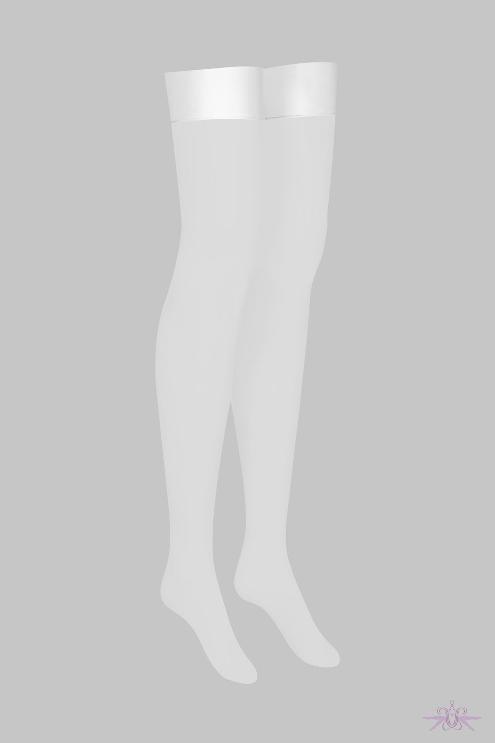 Maison Close White Nylon Stockings at the Hosiery Box RHT's Stockings ...