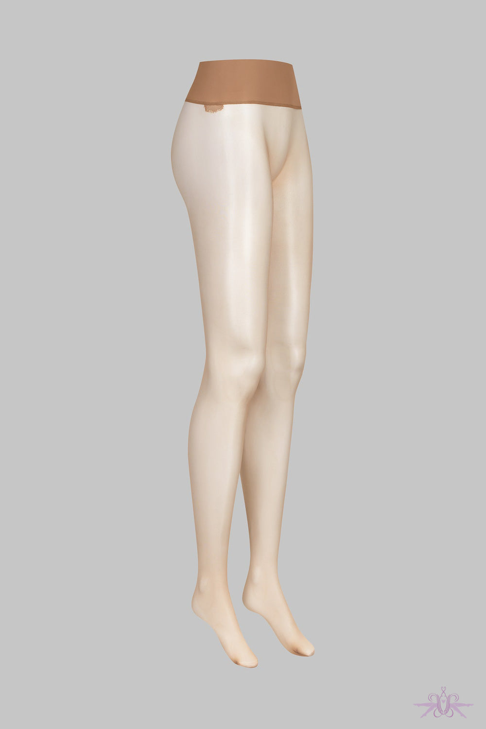 Maison Close Signature Back Seam Seamless Nude 20D Tights at the ...