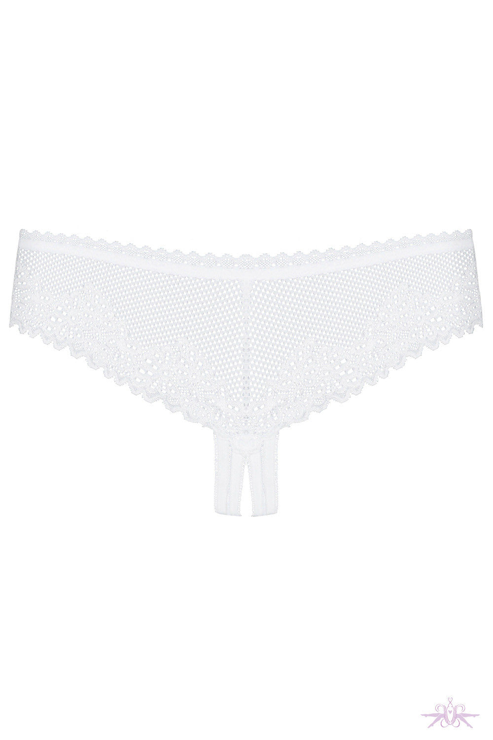 Obsessive Alabastra Crotchless Thong At The Hosiery Box White Lingerie obsessive-alabastra-crotchless-thong-at-the-hosiery-box-white-lingerie