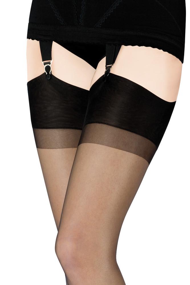 Cervin Capri 10 Stockings at Hosiery Box French Nylon Stockings - The Hosiery Box