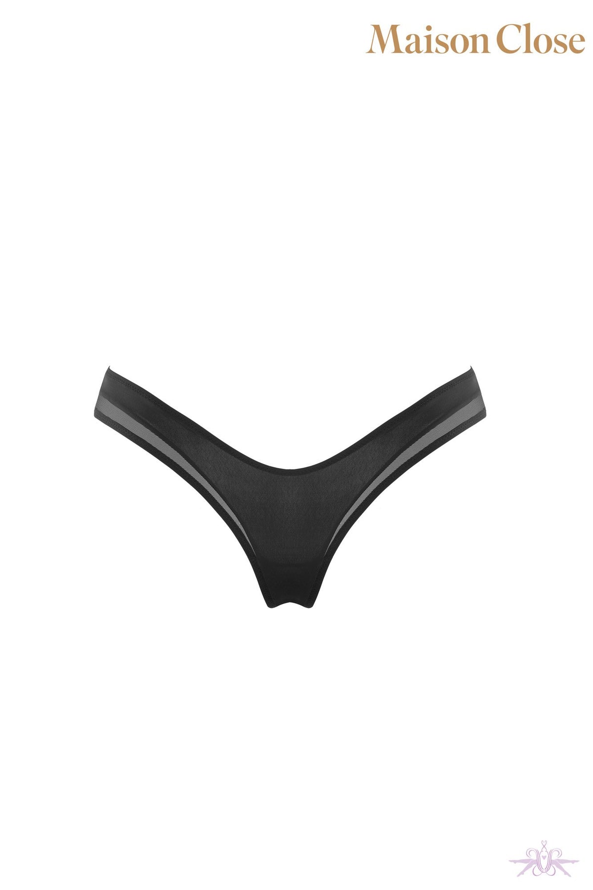 Maison Close Pure Tentation High Thong - The Hosiery Box