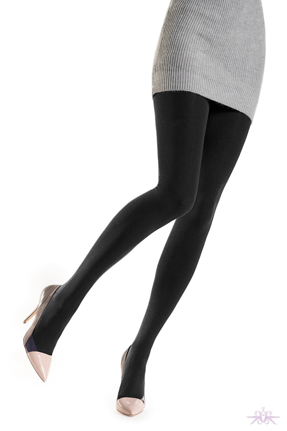 Opaque Tights Pink - 27136   - Fever Collection