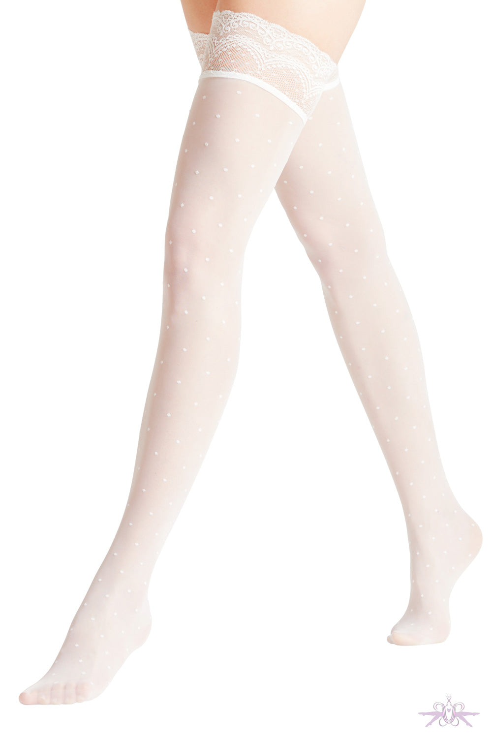 Falke Pure Dot Hold Ups