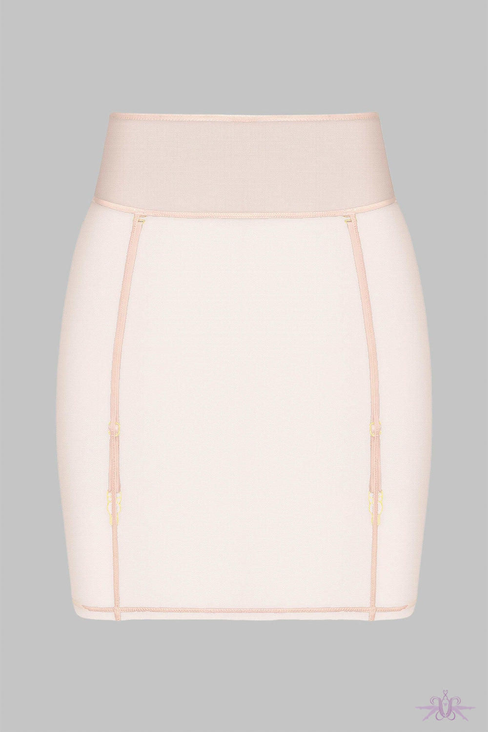 Maison Close L&#39;Amoureuse Peony Rose Suspender Skirt
