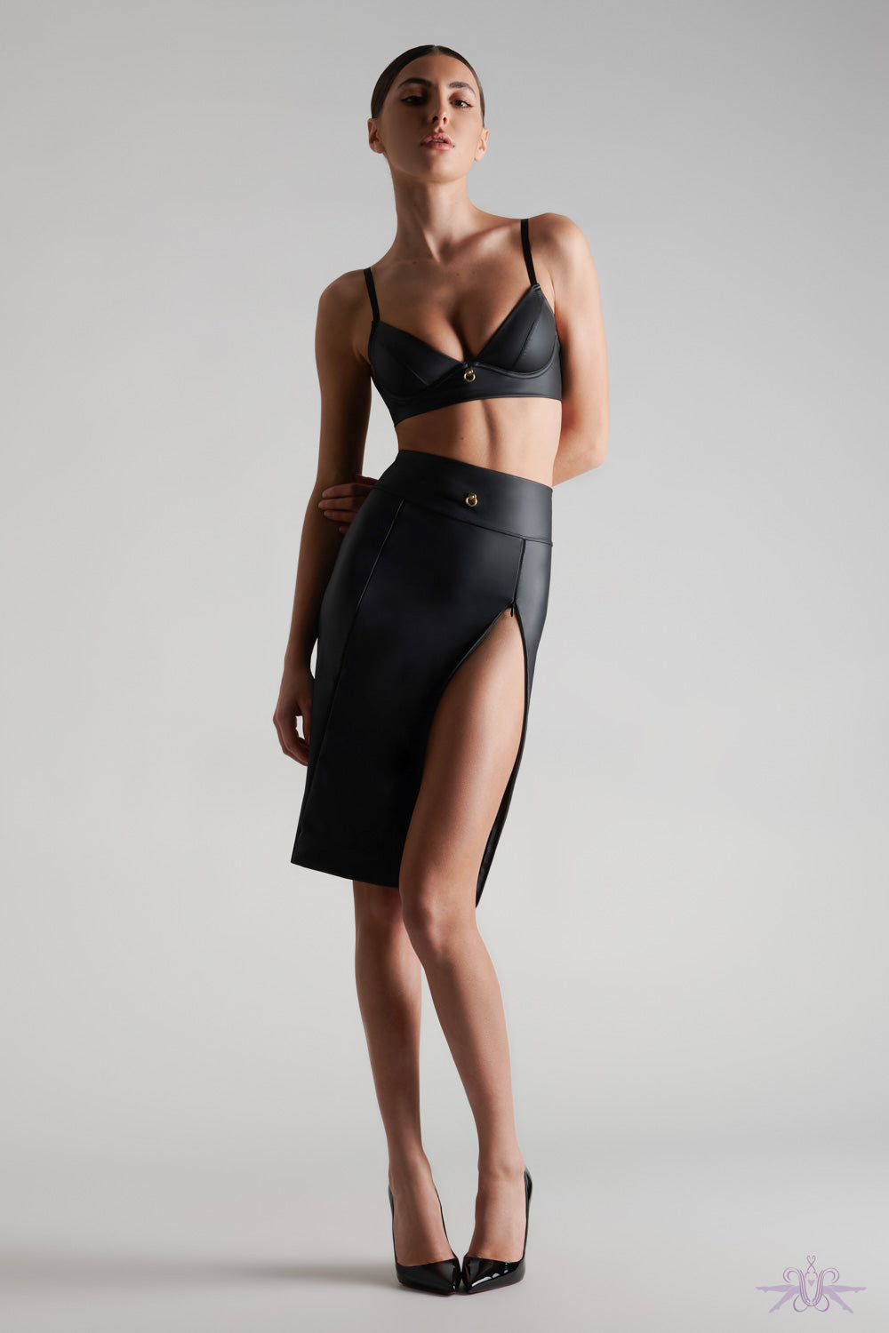 【Maison Close】新作★Chambre Noire★スカート Maison Close Chambre Noire Skirt at The Hosiery Box