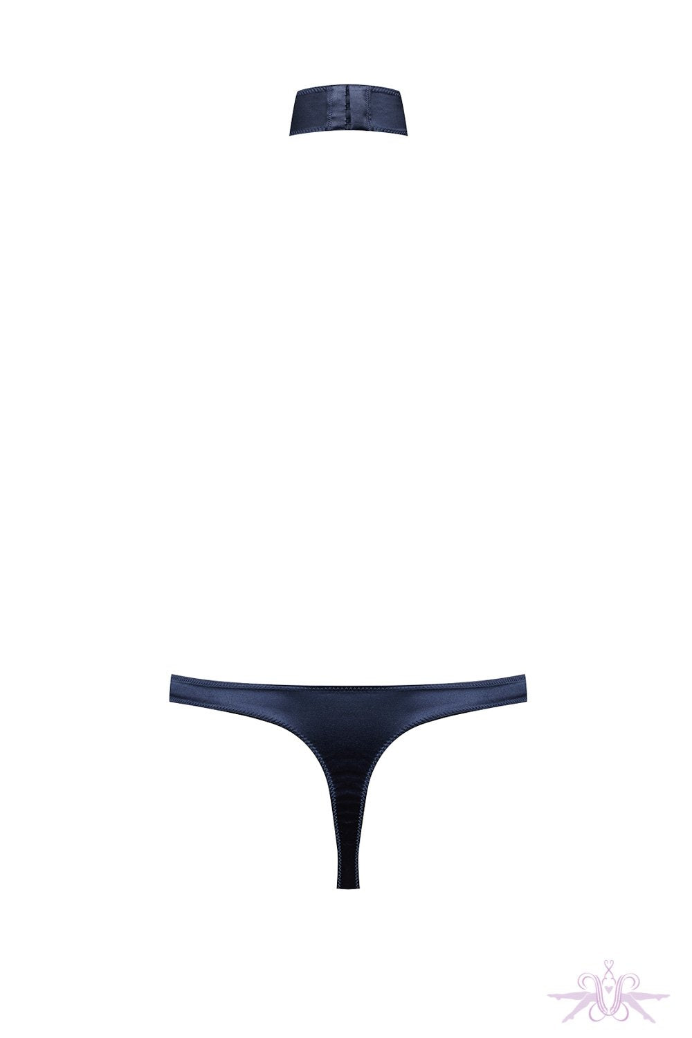 Maison Close Villa Satine Blue Thong Harness