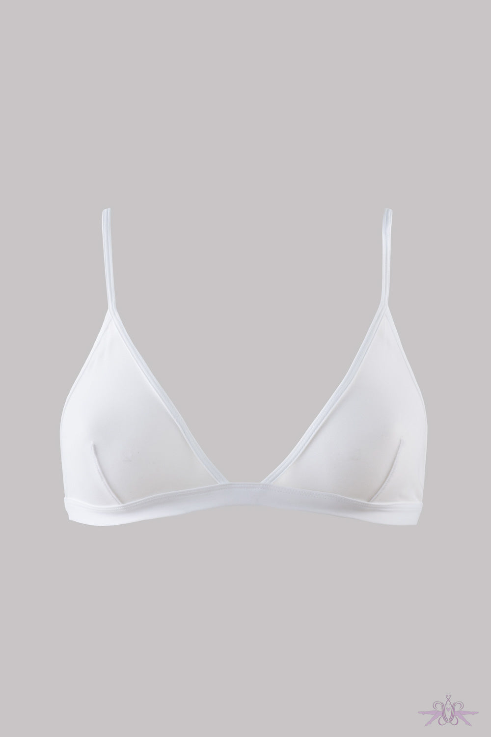 Maison Close Pure Tentation White Triangle Bra