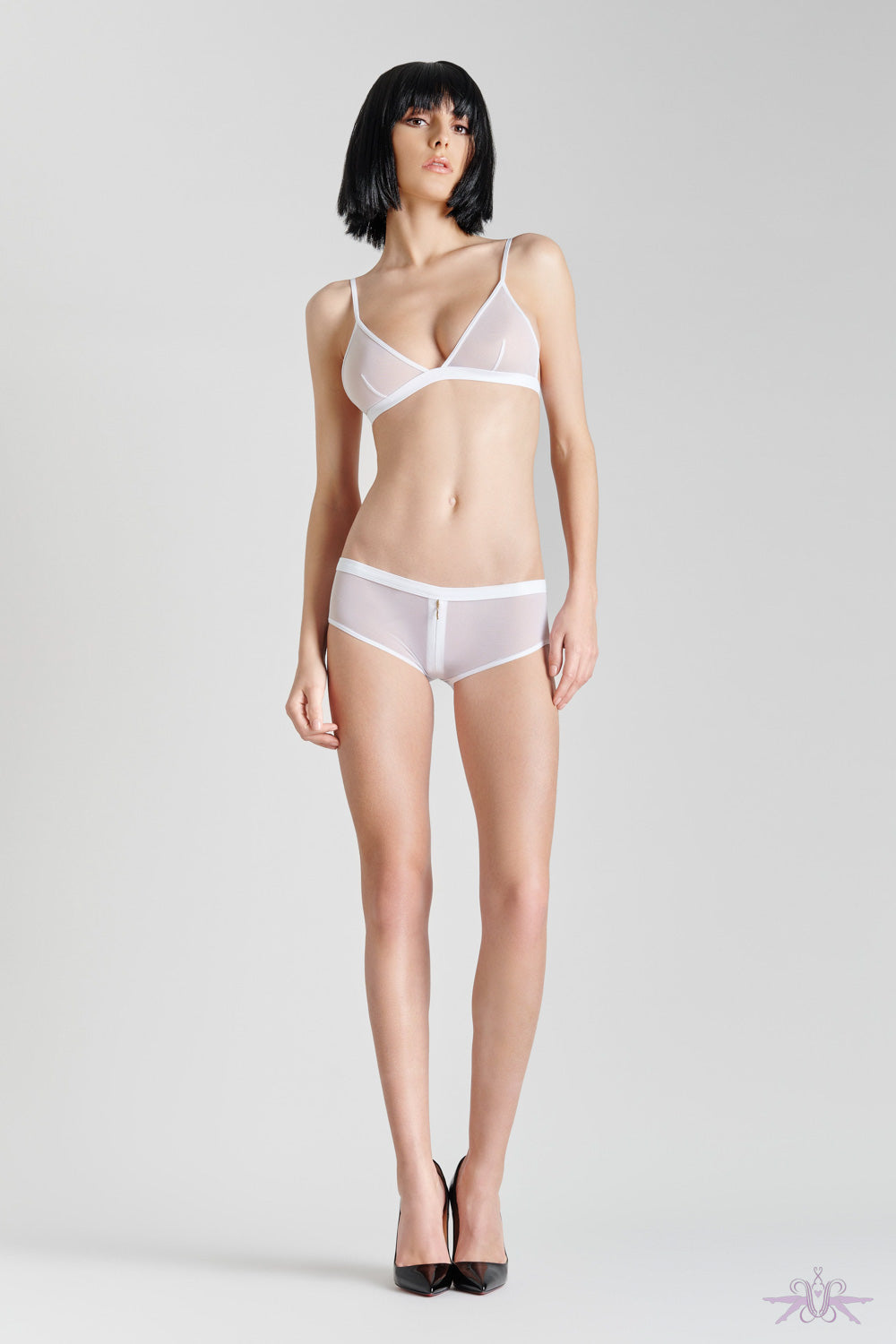Maison Close Pure Tentation White Triangle Bra