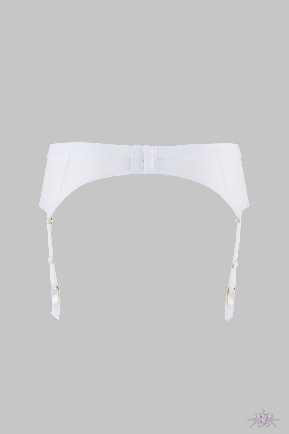 Maison Close Pure Tentation White Garter Belt at The Hosiery Box Maison Close Pure Tentation White Garter Belt at The Hosiery Box