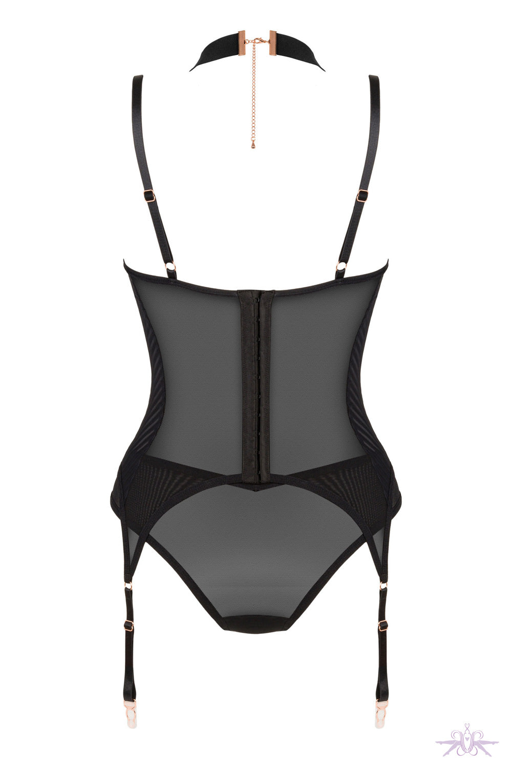 Obsessive Brasica Black Corset and Briefs