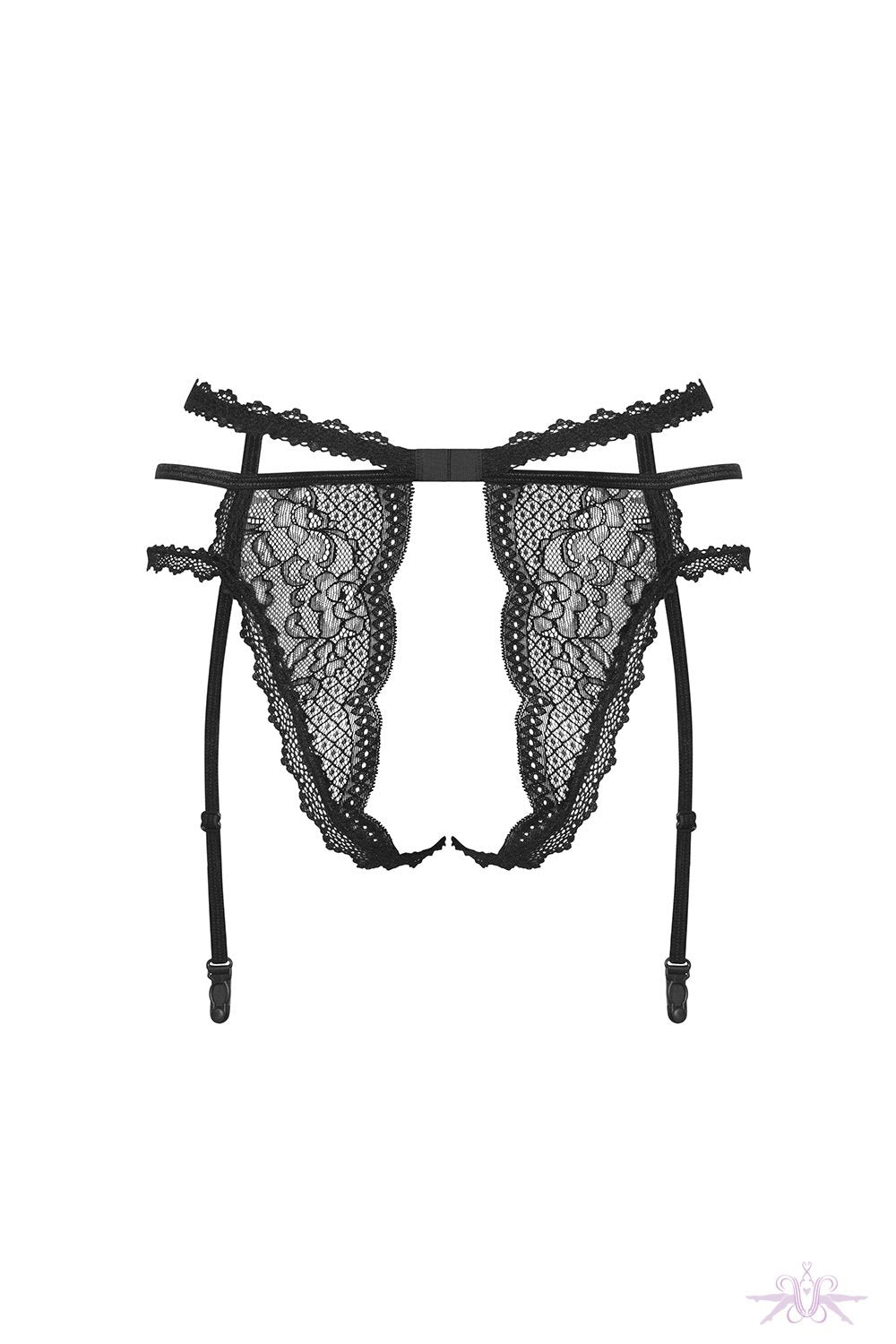 Obsessive Pearlove Crotchless Suspender Belt