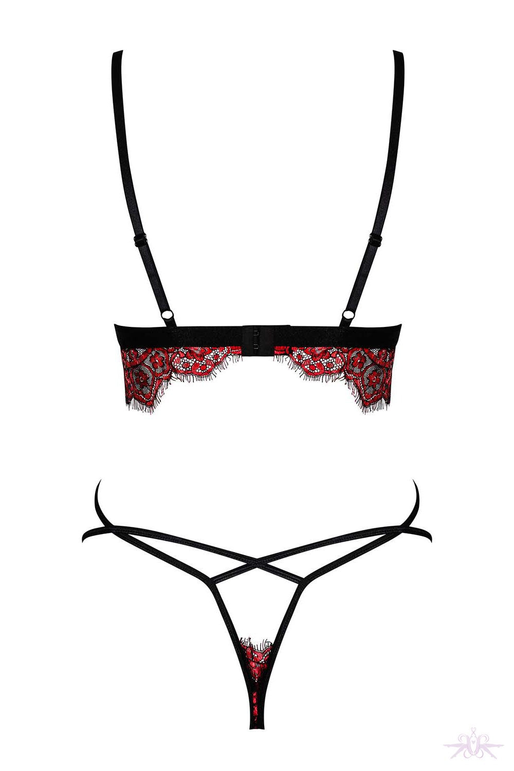 Obsessive Redessia Red Lace Two Piece Lingerie Set at the Hosiery Box Bra and Briefs - The Hosiery Box Obsessive Redessia Red Lace Two Piece Lingerie Set at the Hosiery Box Bra and Briefs - The Hosiery Box
