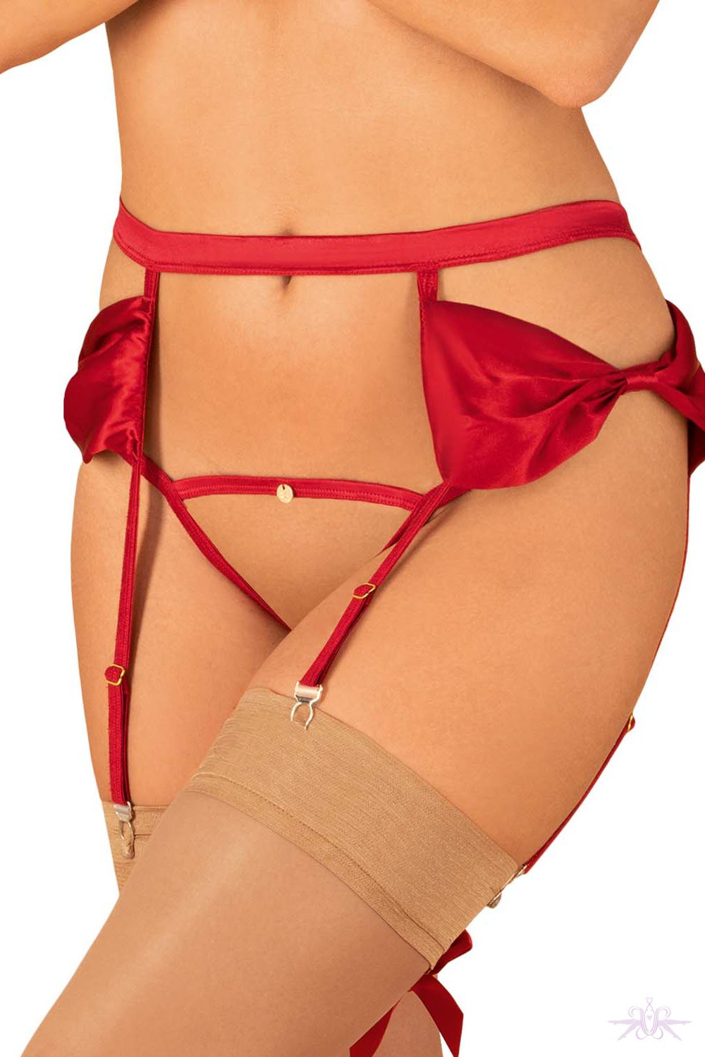 Obsessive Rubinesa Red Garter Belt and Thong at the Hosiery Box - The Hosiery Box Obsessive Rubinesa Red Garter Belt and Thong at the Hosiery Box - The Hosiery Box