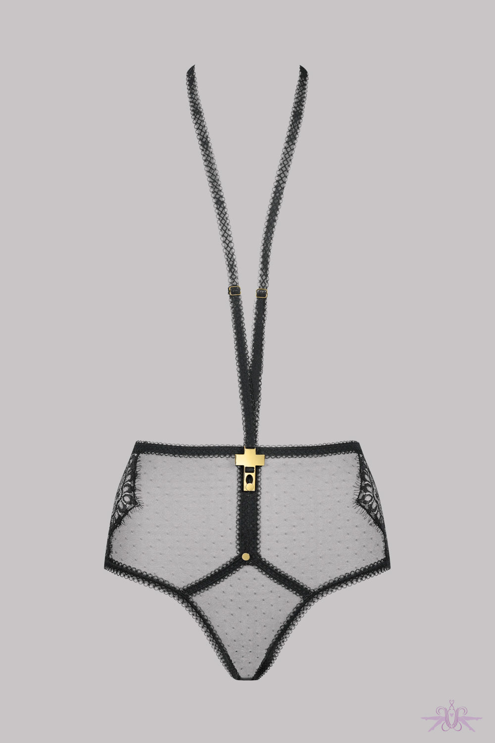 Maison Close Inspiration Divine High Waist Panty with Harness