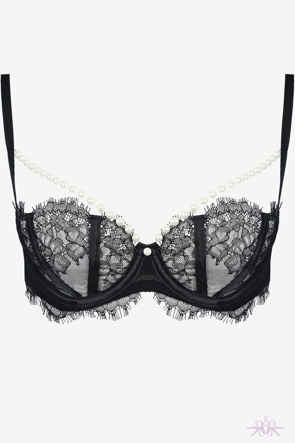 Marilyn Pearls of Night Bra