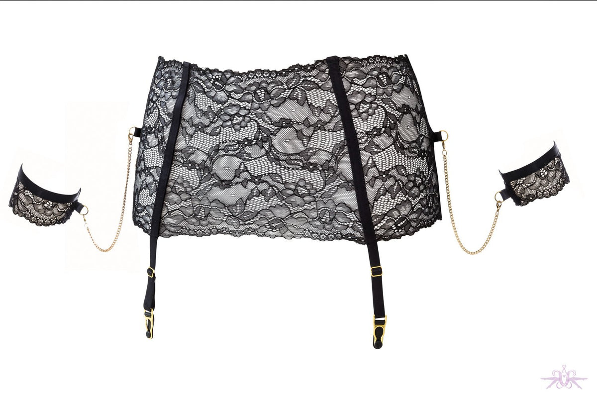 Maison Close Le Petit Secret Dentelle Garter Belt at the Hosiery Box Suspender Belts - The Hosiery Box Maison Close Le Petit Secret Dentelle Garter Belt at the Hosiery Box Suspender Belts - The Hosiery Box